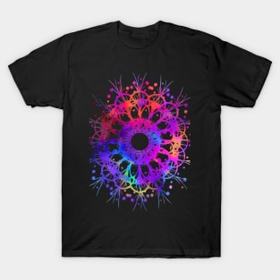 Abstract Rainbow Circle T-Shirt